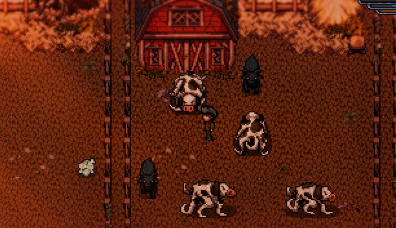 Official Welcome to Elderfield screenshot of the Old Woods treeline